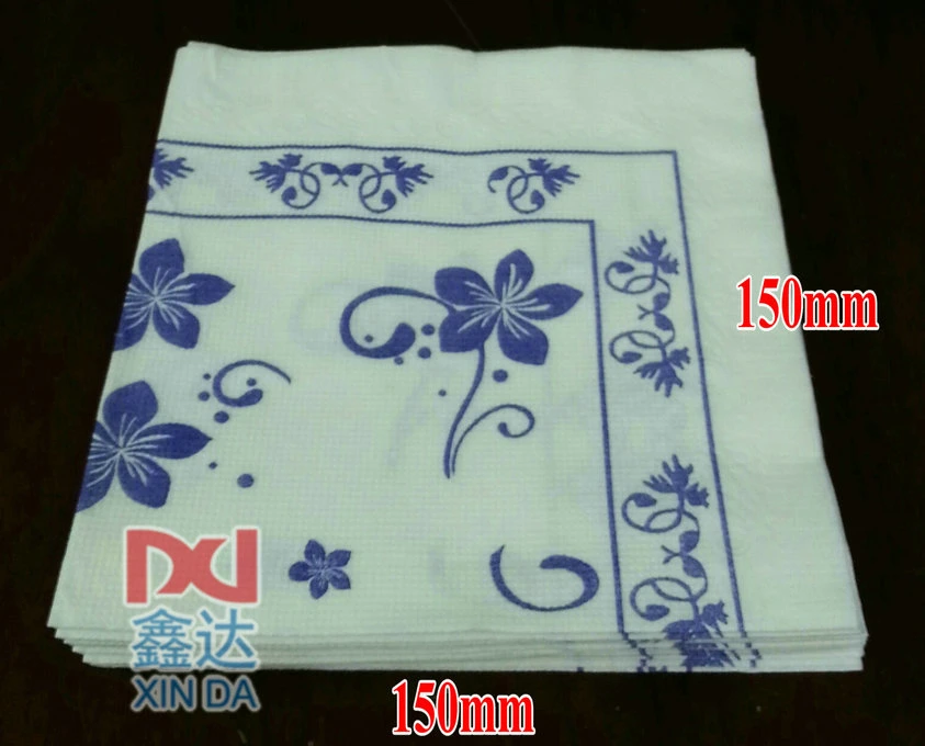 Automatic Printing Serviette Paper Machine to Embossed Folder Tissue Napkin Manufacturer