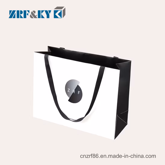 재활용 여성용 캐리어 화이트/브라운/블랙/그린/아트/크래프트/코팅 종이 가방 쇼핑백 의류/의류/선물용